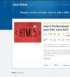Daily Deal