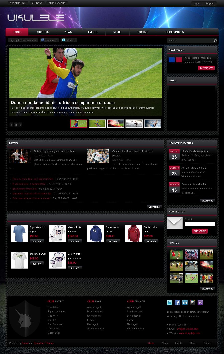 Drupal Themes from ThemeForest